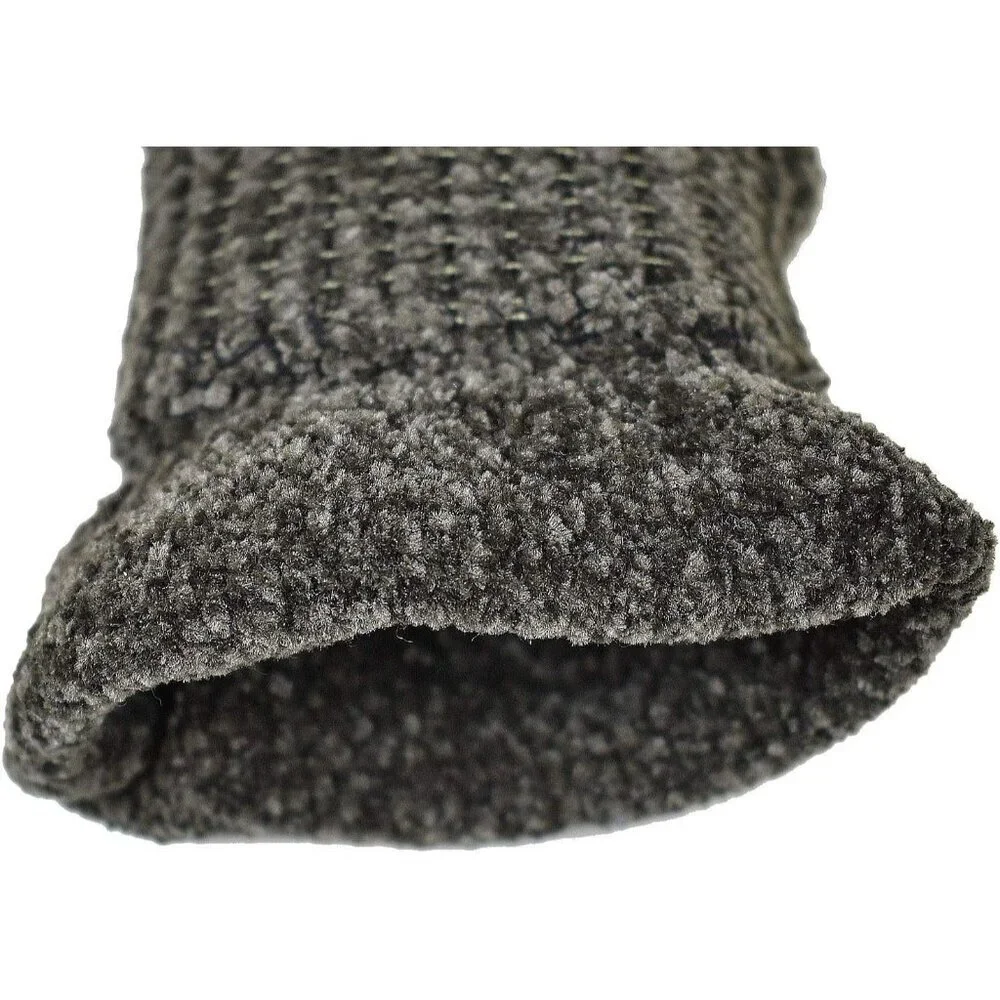 Women's Dark Olive Winter Warm Eco-friendly Chenille Touchscreen Texting Gloves